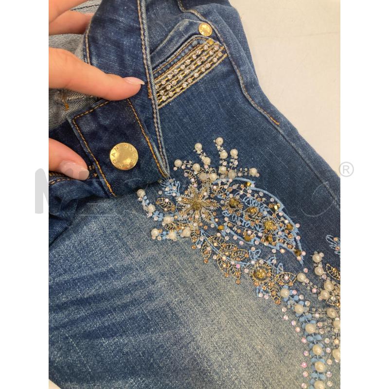 JEANS DONNA KOAN PERLINE E BRILLANTINI | Mercatino dell'Usato Gazzada schianno 5