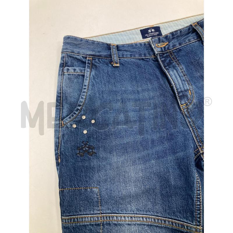 JEANS DONNA LAMARTINA CUCITURE GINOCCHIO CARTELLINO | Mercatino dell'Usato Gazzada schianno 5