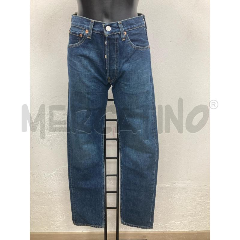 JEANS DONNA LEVIS 501 BLU | Mercatino dell'Usato Gazzada schianno 1