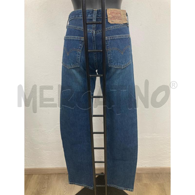 JEANS DONNA LEVIS 501 BLU | Mercatino dell'Usato Gazzada schianno 2