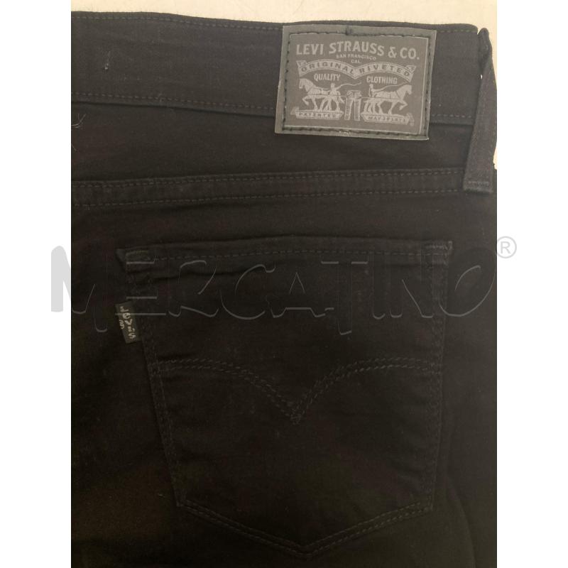 JEANS DONNA LEVIS NERI | Mercatino dell'Usato Gazzada schianno 5