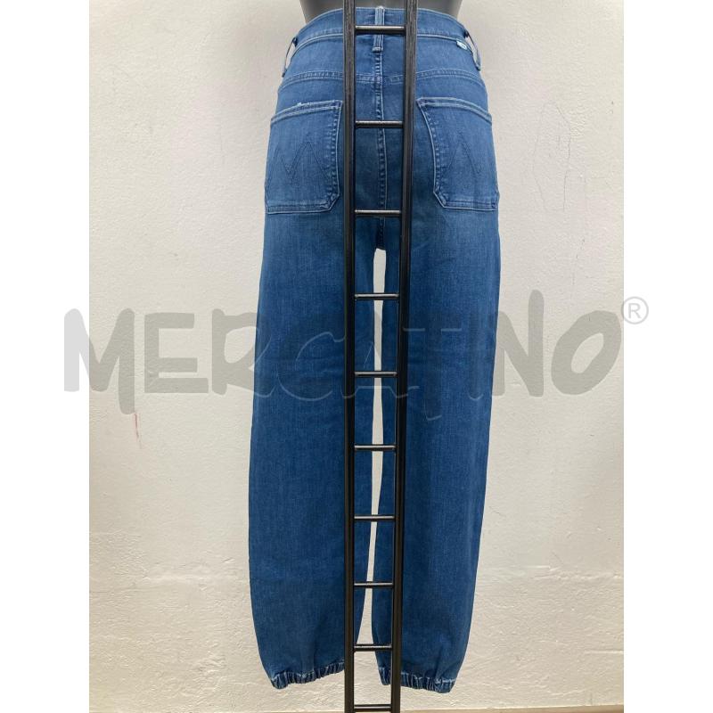 JEANS DONNA MOTHER VITA STRETTA BLU CAVIGLIA ELASTICO | Mercatino dell'Usato Gazzada schianno 2