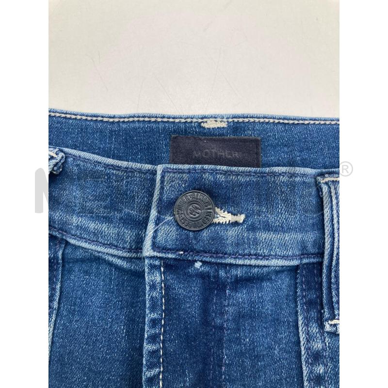 JEANS DONNA MOTHER VITA STRETTA BLU CAVIGLIA ELASTICO | Mercatino dell'Usato Gazzada schianno 3
