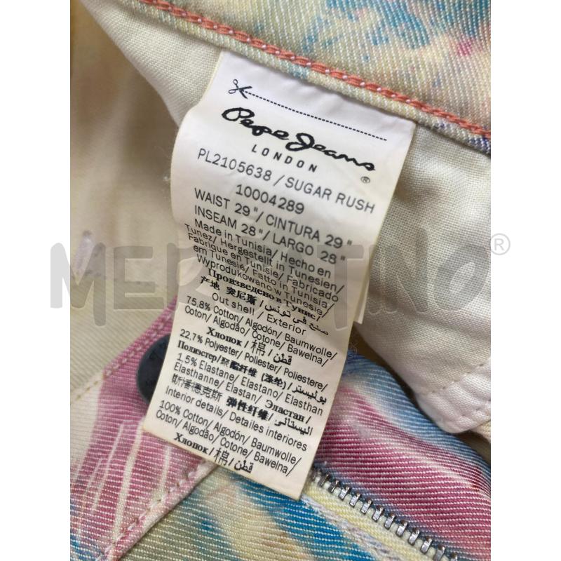 JEANS DONNA PEPE JEANS MULTICOLOR | Mercatino dell'Usato Gazzada schianno 3