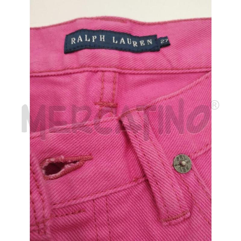 JEANS DONNA RALPH LAUREN FUXIA | Mercatino dell'Usato Gazzada schianno 3