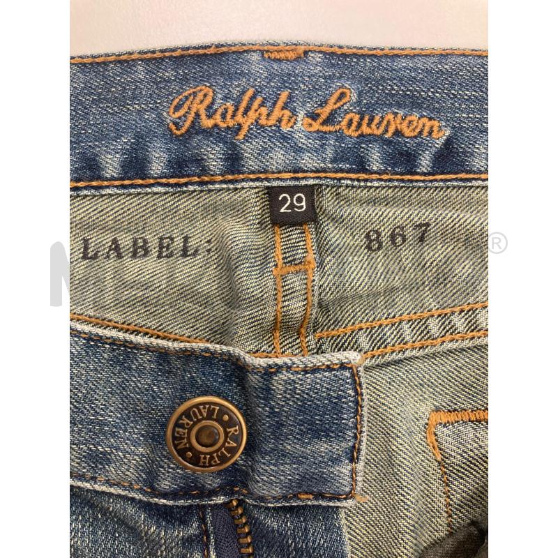 JEANS DONNA RALPH LAUREN ZAMPETTA BORCHIATO | Mercatino dell'Usato Gazzada schianno 3