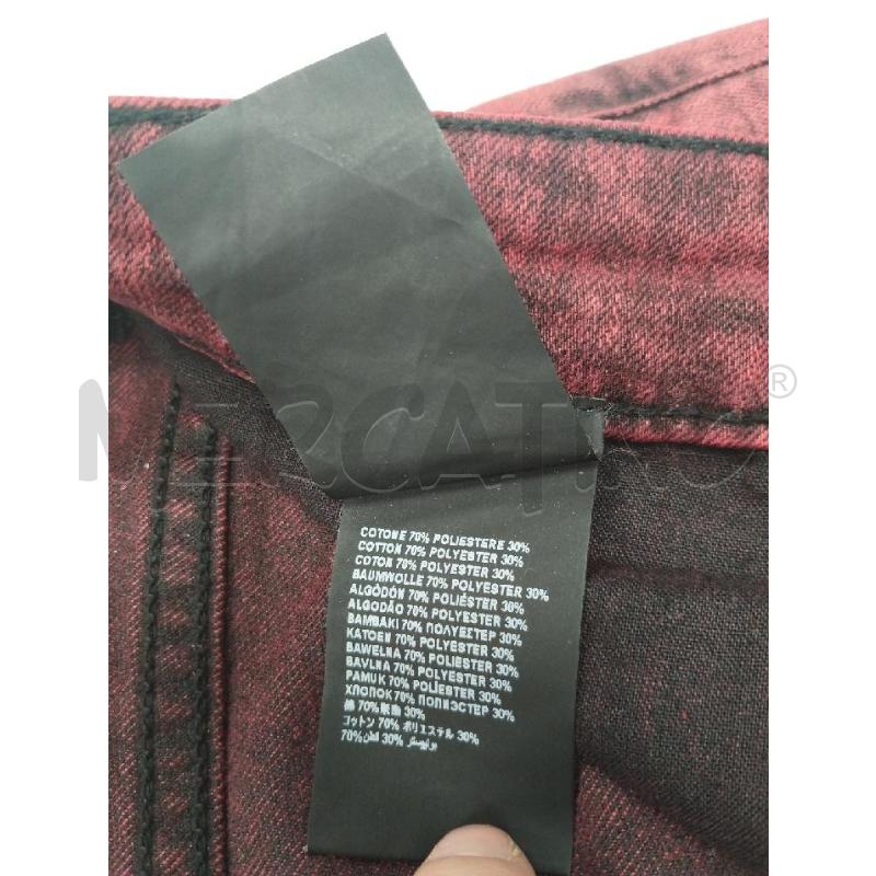 JEANS DONNA RICHMOND ROSSO PLETTRO | Mercatino dell'Usato Gazzada schianno 4