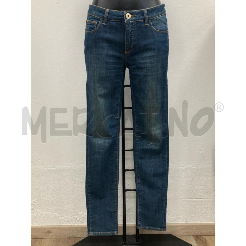 JEANS DONNA TRUSSARDI BRILLANTINI TASCA  | Mercatino dell'Usato Gazzada schianno 1
