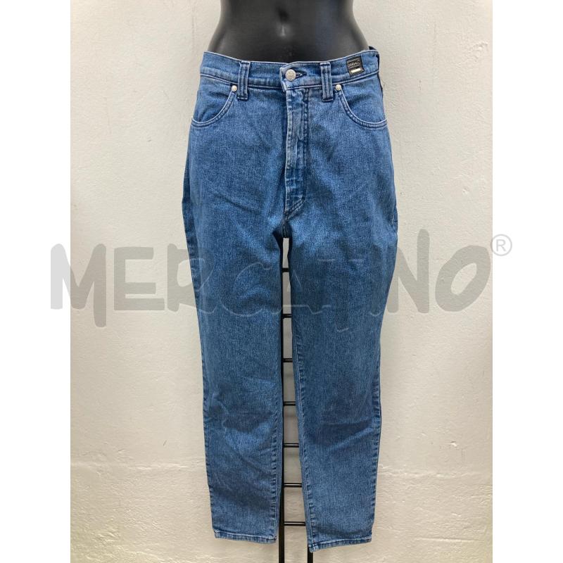 JEANS DONNA VERSACE 31/45 LOGO TASCA DIETRO | Mercatino dell'Usato Gazzada schianno 1