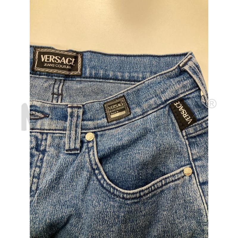 JEANS DONNA VERSACE 31/45 LOGO TASCA DIETRO | Mercatino dell'Usato Gazzada schianno 3