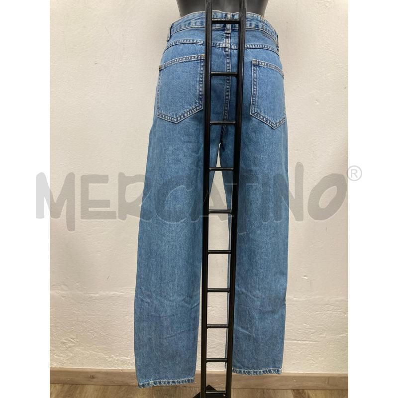 JEANS DONNA ZARA ADESIVI FIORI RIGA CENTRALE | Mercatino dell'Usato Gazzada schianno 2