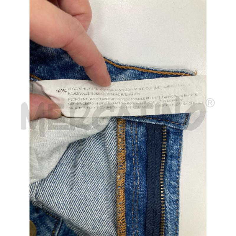 JEANS DONNA ZARA ADESIVI FIORI RIGA CENTRALE | Mercatino dell'Usato Gazzada schianno 5