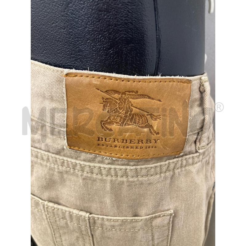 JEANS UOMO BURBERRY SABBIA  | Mercatino dell'Usato Gazzada schianno 4