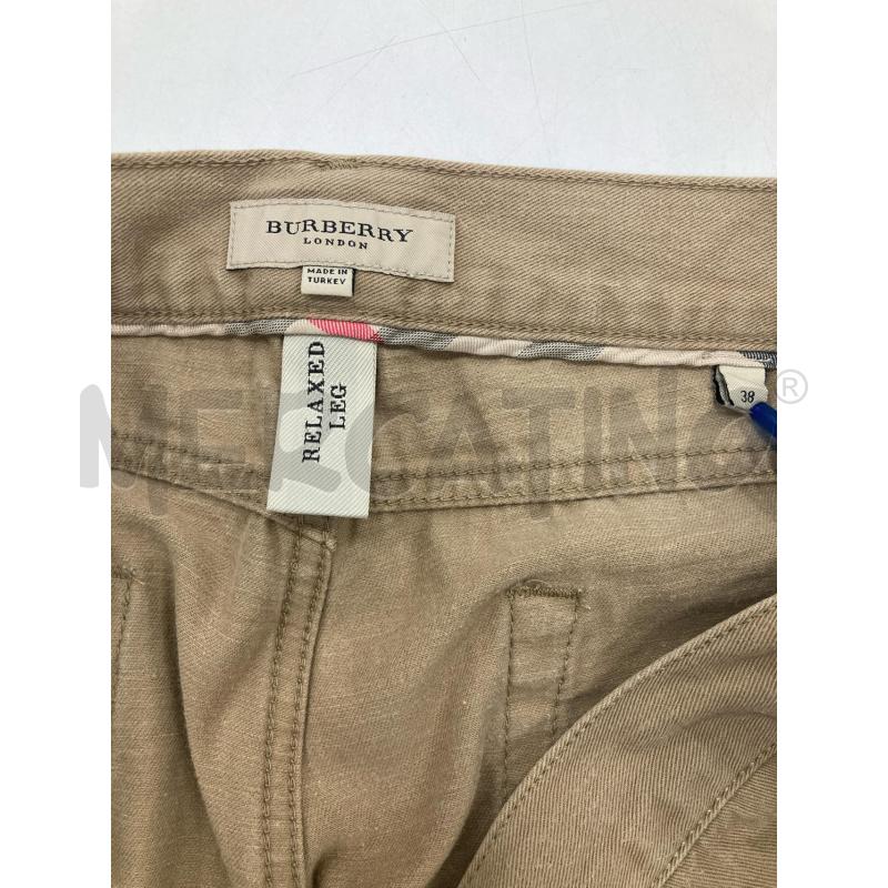 JEANS UOMO BURBERRY SABBIA  | Mercatino dell'Usato Gazzada schianno 5
