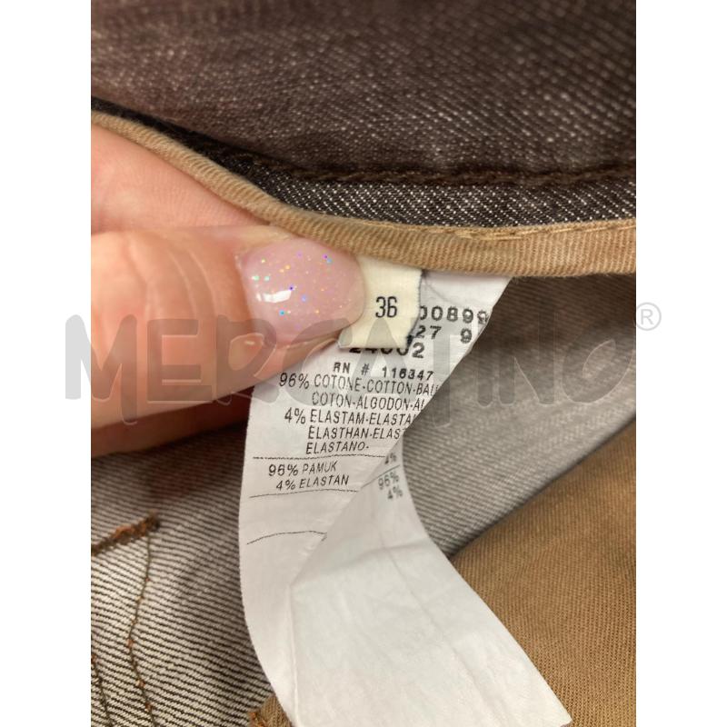 JEANS UOMO CERRUTI MARRONE | Mercatino dell'Usato Gazzada schianno 4