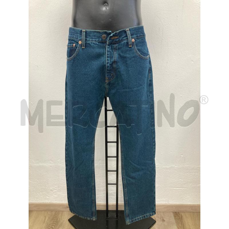 JEANS UOMO LEVIS 505 PLU PETROLIO | Mercatino dell'Usato Gazzada schianno 1
