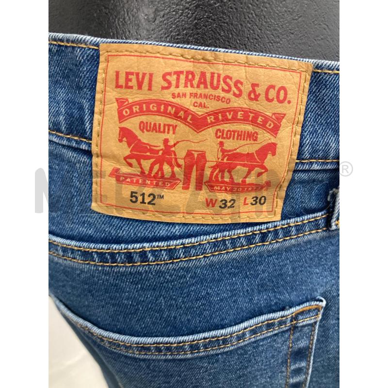 JEANS UOMO LEVIS 512 BLU | Mercatino dell'Usato Gazzada schianno 3