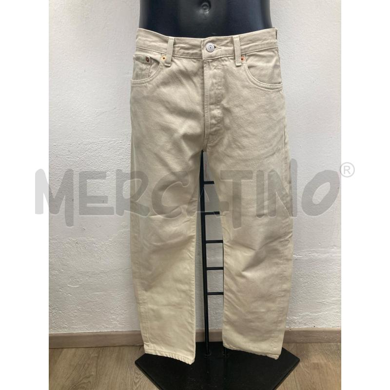 JEANS UOMO LEVIS BEIGE 501 | Mercatino dell'Usato Gazzada schianno 1