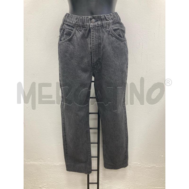 JEANS UOMO VALENTINO GRIGIO NERO ELASTICO VITA | Mercatino dell'Usato Gazzada schianno 1