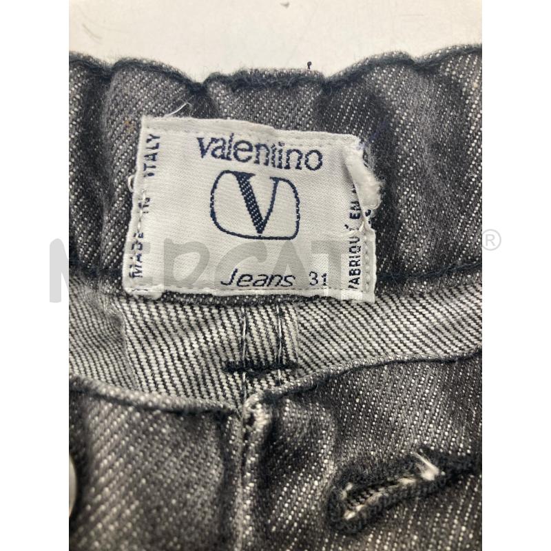 JEANS UOMO VALENTINO GRIGIO NERO ELASTICO VITA | Mercatino dell'Usato Gazzada schianno 3