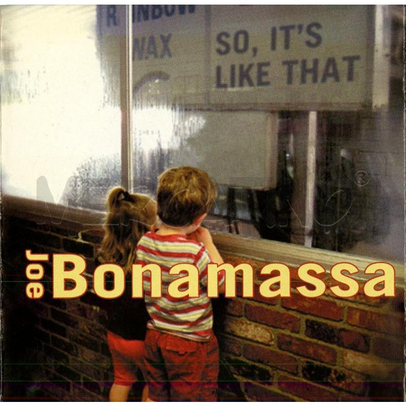 JOE BONAMASSA - SO, IT'S LIKE THAT | Mercatino dell'Usato Gazzada schianno 1