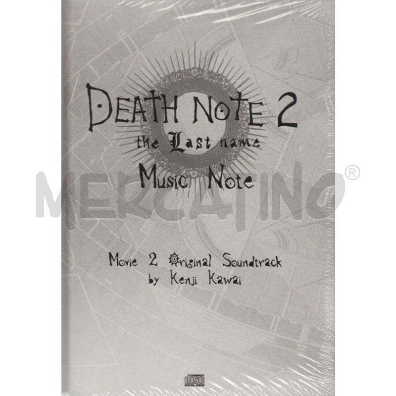 KENJI KAWAI - SOUND OF DEATH NOTE -THE LAST NAME- | Mercatino dell'Usato Gazzada schianno 1