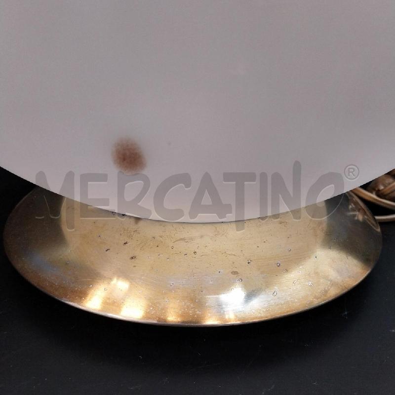 LAMPADA VETRO PALLA DECORO RAME | Mercatino dell'Usato Gazzada schianno 3