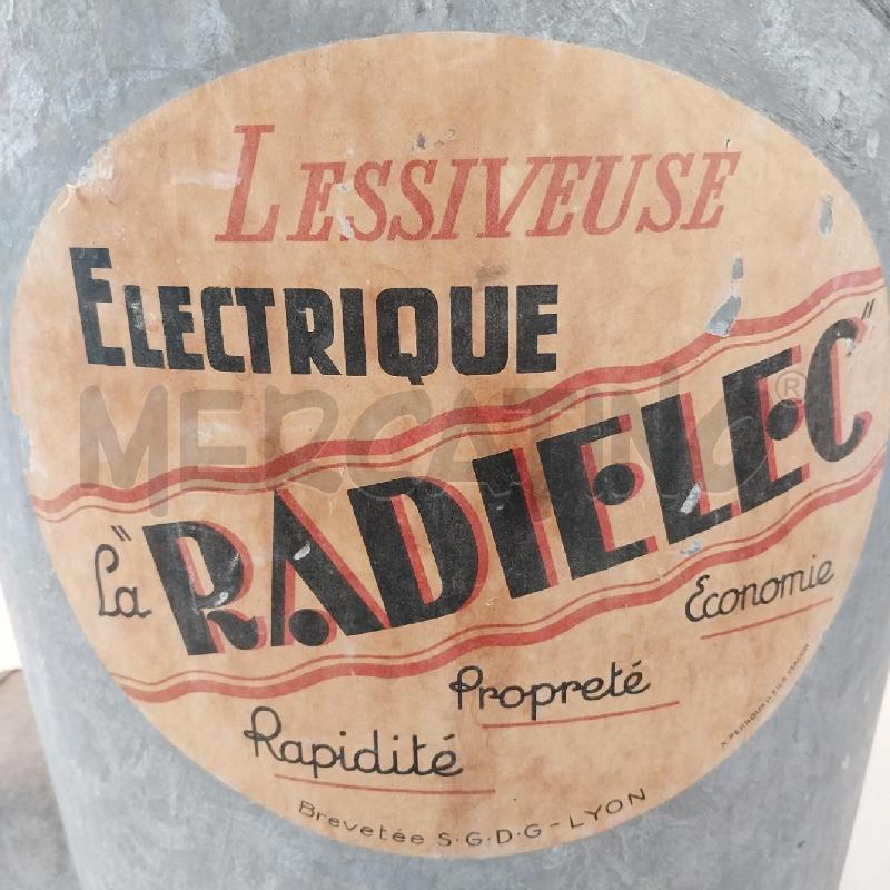 LAVATRICE MANUALE ZINCATA RADIELEC DA ESPOSIZIONE | Mercatino dell'Usato Gazzada schianno 4