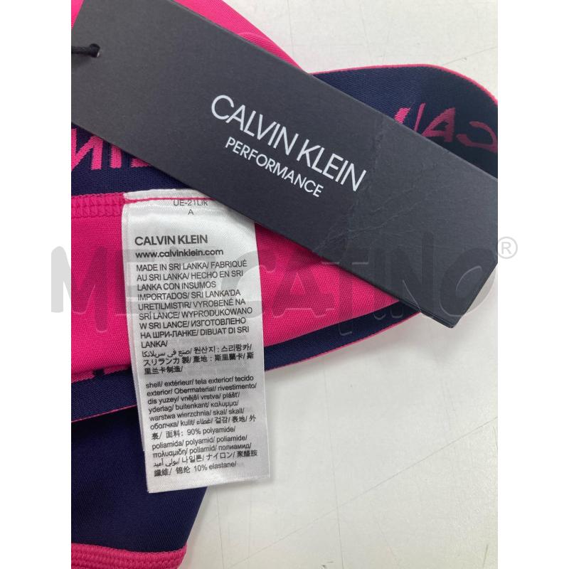 LEGGINGS DONNA CALVIN KLEIN FUXIA CARTELLINO | Mercatino dell'Usato Gazzada schianno 4
