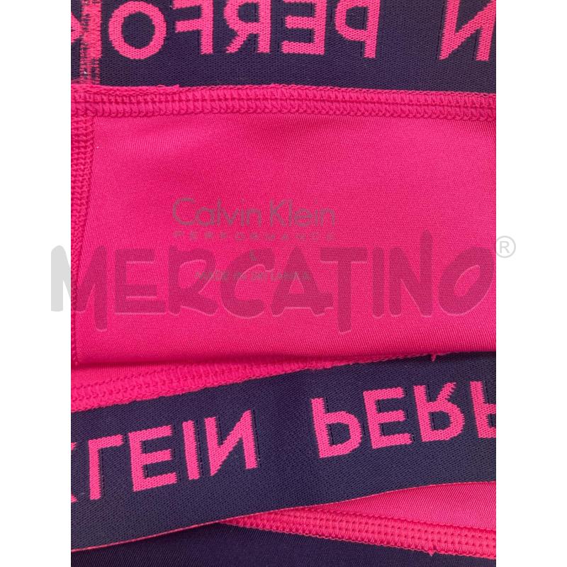 LEGGINGS DONNA CALVIN KLEIN FUXIA CARTELLINO | Mercatino dell'Usato Gazzada schianno 5