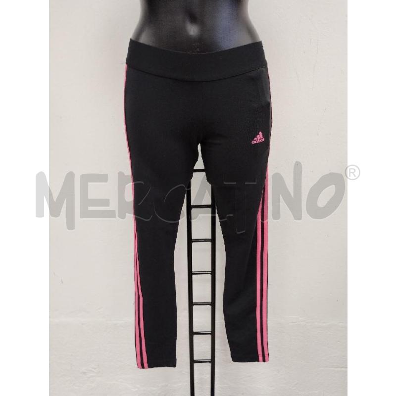 LEGGINGS DONNA NERO RIGHE FUXIA CARTELLINO | Mercatino dell'Usato Gazzada schianno 1