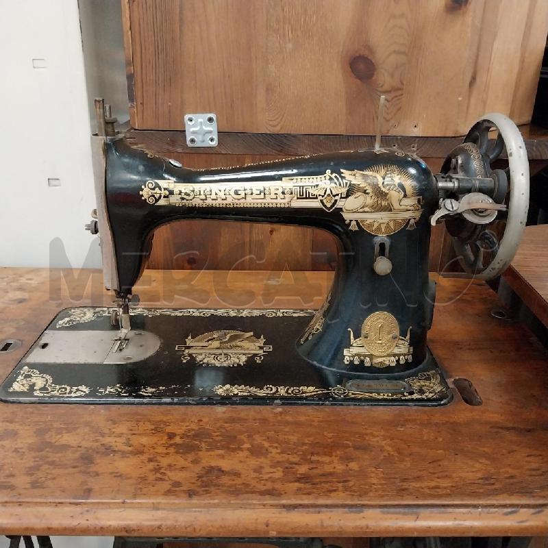 MACCHINA CUCIRE D'EPOCA SINGER | Mercatino dell'Usato Gazzada schianno 2