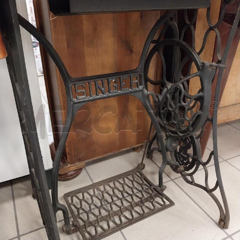MACCHINA CUCIRE D'EPOCA SINGER | Mercatino dell'Usato Gazzada schianno 4
