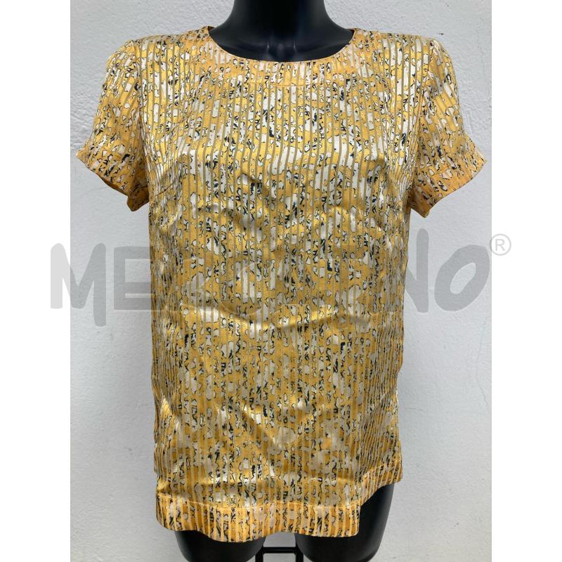 MAGLIA DONNA HUGO GIALLA CARTELLINO | Mercatino dell'Usato Gazzada schianno 1