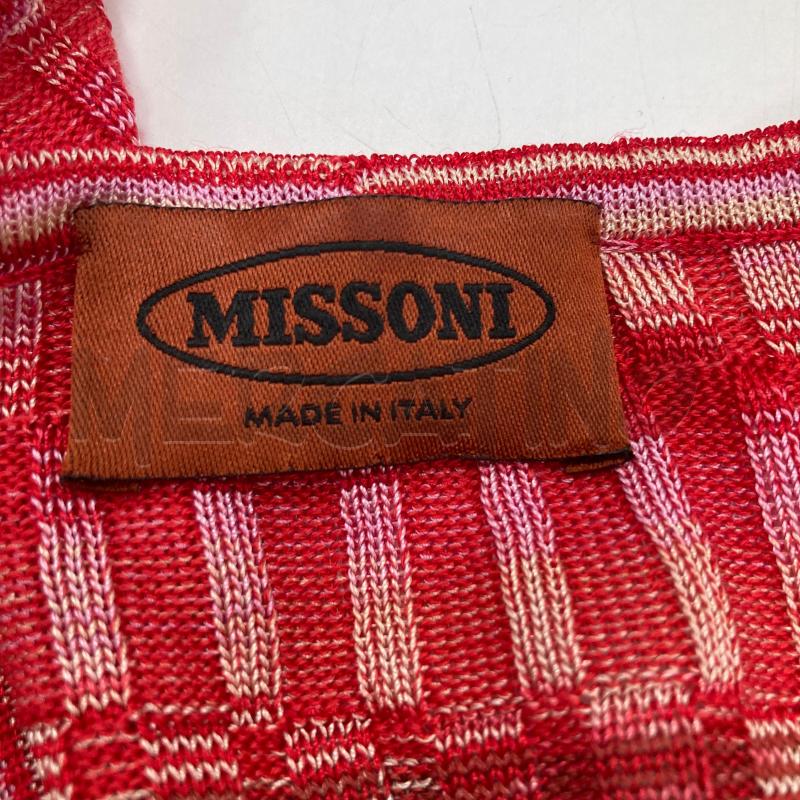 MAGLIA DONNA MISSONI ARANCIO ROSSO  | Mercatino dell'Usato Gazzada schianno 5