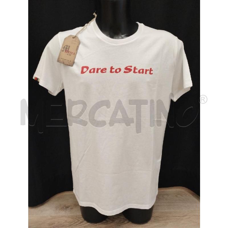 MAGLIA UOMO MBRERA BIANCA CARTELLINO SCRITTA ROSSA | Mercatino dell'Usato Gazzada schianno 1