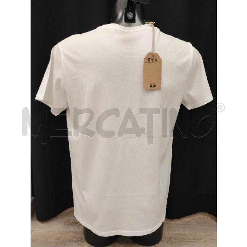 MAGLIA UOMO MBRERA BIANCA CARTELLINO SCRITTA ROSSA | Mercatino dell'Usato Gazzada schianno 2