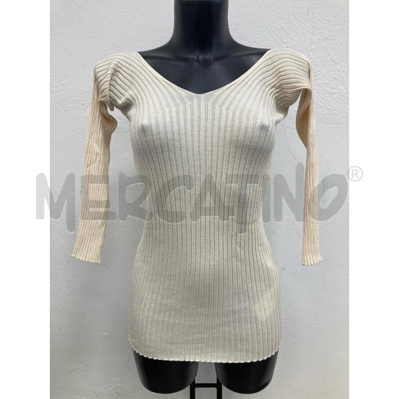 MAGLIONE DONNA MAX&CO PANNA  | Mercatino dell'Usato Gazzada schianno 1