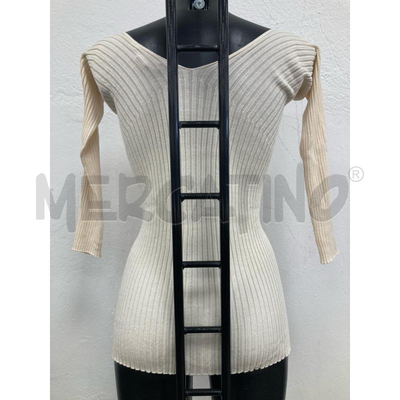 MAGLIONE DONNA MAX&CO PANNA  | Mercatino dell'Usato Gazzada schianno 2