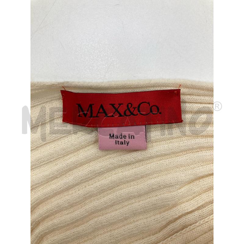 MAGLIONE DONNA MAX&CO PANNA  | Mercatino dell'Usato Gazzada schianno 3