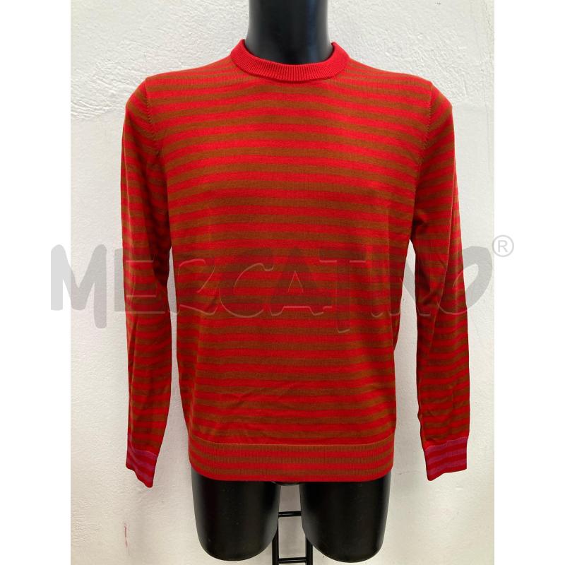 MAGLIONE UOMO PAUL SMITH ROSSO MARRONE | Mercatino dell'Usato Gazzada schianno 1