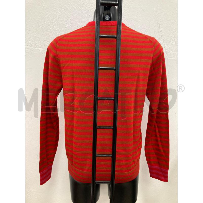 MAGLIONE UOMO PAUL SMITH ROSSO MARRONE | Mercatino dell'Usato Gazzada schianno 2