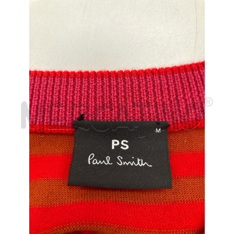 MAGLIONE UOMO PAUL SMITH ROSSO MARRONE | Mercatino dell'Usato Gazzada schianno 3