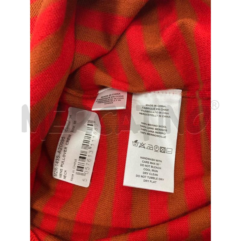 MAGLIONE UOMO PAUL SMITH ROSSO MARRONE | Mercatino dell'Usato Gazzada schianno 5