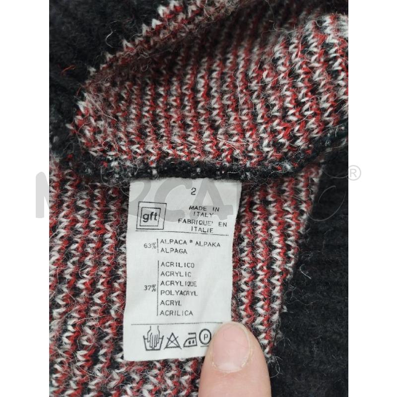 MAGLIONE UOMO VALENTINO NERO ROSSO | Mercatino dell'Usato Gazzada schianno 4