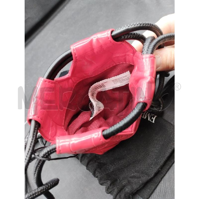 MINI BAG EMPORIO ARMANI ROSSO  | Mercatino dell'Usato Gazzada schianno 3