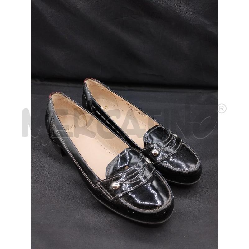 MOCASSINI DONNA BALLY NERI VERNICE | Mercatino dell'Usato Gazzada schianno 1