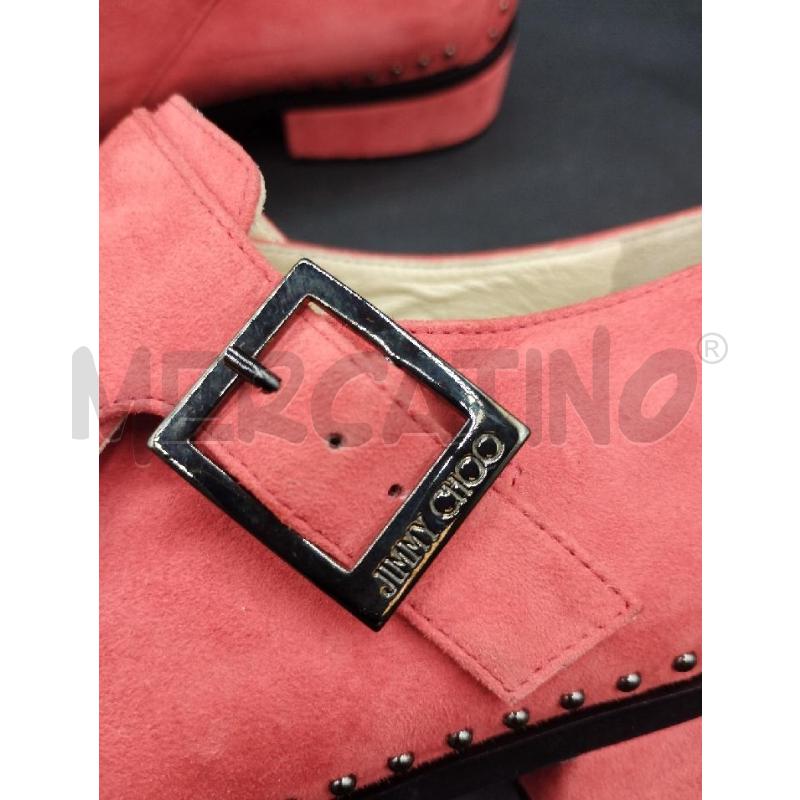 MOCASSINI DONNA JIMMY CHOO CORALLO | Mercatino dell'Usato Gazzada schianno 3