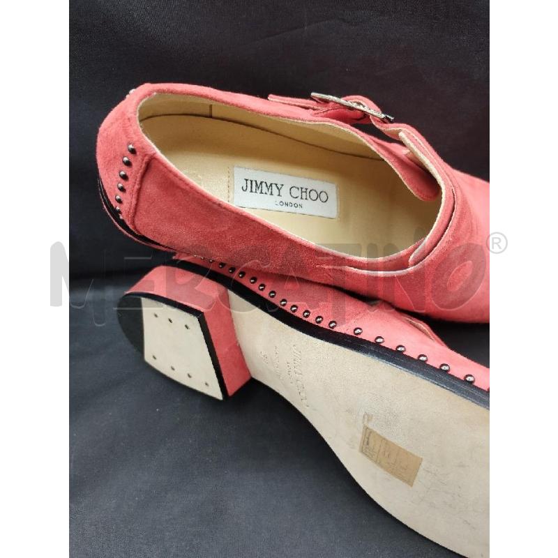 MOCASSINI DONNA JIMMY CHOO CORALLO | Mercatino dell'Usato Gazzada schianno 5