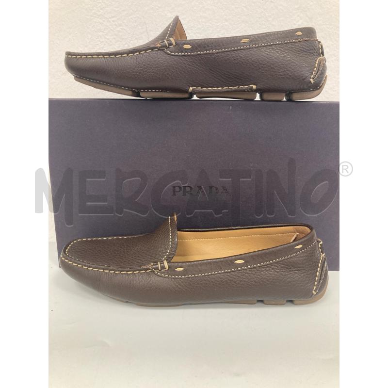 MOCASSINI DONNA PRADA CAFFE | Mercatino dell'Usato Gazzada schianno 3